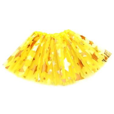 Imagem de Saia Tule Infantil de Carnaval Estrelas Play&Fun Sortida