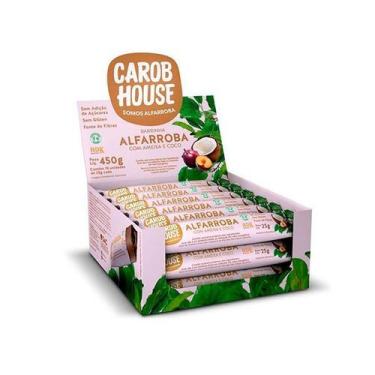 Imagem de Alfarroba Com Ameixa E Coco Sem Glúten E Sem Açúcar Contendo 18 Unidad