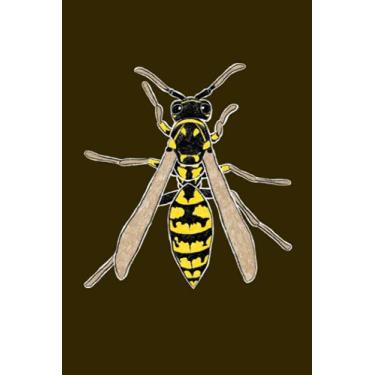 Imagem de Wespe: Notizbuch (120 Seiten, 15x23cm, gepunktet) Dotted Bullet Grid Tagebuch Journal