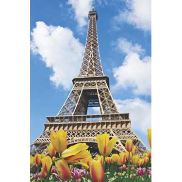 Imagem de Eiffel tower journal:eiffel tower notebook,paris journal notebook,eiffel tower notepad,110 lined pages,6" x 9" inch (15.24 x 22.86 cm): paris notebook ... notebook for girls,paris journal book