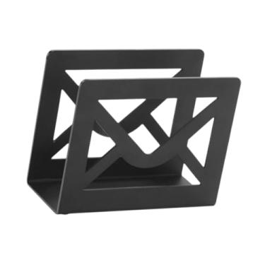 Imagem de IEUDNS Suporte de correspondência de mesa Organizador de cartas Balcão de cozinha Moderno para escritório em casa Suporte de arquivo Classificador de