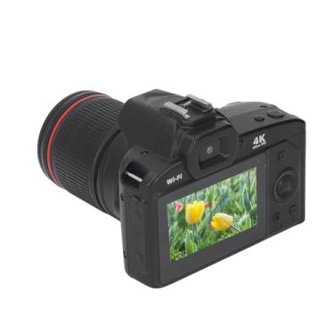 Imagem de Câmera Digital Masyrt 4K, Filmadora de Alta Resolução de 64 MP Com Tela IPS de 3 Polegadas, Zoom Digital 16x, Visão Noturna, Câmeras Duplas, Vem Com Cartão de Memória (32G)