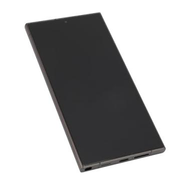 Imagem de OLED para S24 Ultra Substituição de conjunto de tela de LED orgânico, conjunto de tela de toque digitalizador de tela OLED com moldura adequada para reparo de telefones