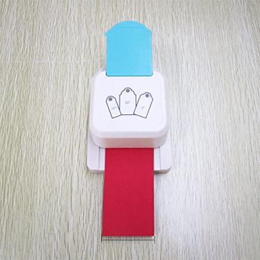 Imagem de Perfurador de Etiqueta de Alavanca Redonda Resistente, Liga de Plástico Resistente, 3 Tamanhos Diferentes para Scrapbooking, Ideal para Pessoas criativas.