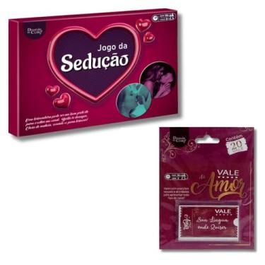Imagem de Jogo da Sedução Tabuleiro + Jogo Erótico Vale do Amor Raspadinha Casal - Sex Shop Jogos de Casal