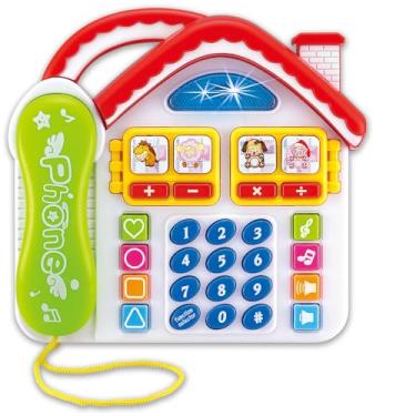 Imagem de Brinquedo Infantil Teclado Musical Casinha