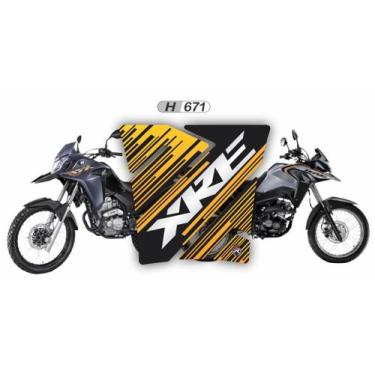 Imagem de Adesivo Protetor Tanque Moto Xre 300  190 H671 - Resitank