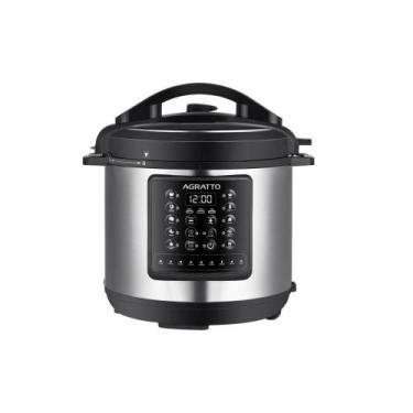 Imagem de Panela de Pressão Multifunções Digital 6 Litros - 220v - Agratto, 1752