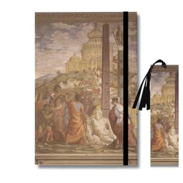 Imagem de Caderno Kraft A5 50 folhas + Marcador de página Sandro Botticelli 05