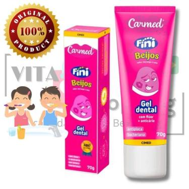 Imagem de Carmed beijos - gel dental c/fluor