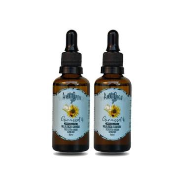 Imagem de Óleo Ozonizado Girassol Melaleuca Tea Three E Copaíba 2x50ml Ama Ozon 