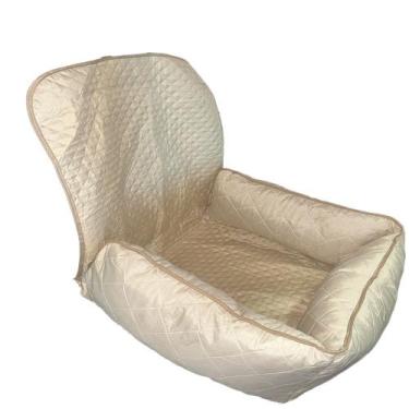 Imagem de Protetor Banco Toddy Pequeno Impermeável Avelã Liso - ComfortPet