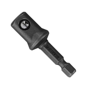 Imagem de Diablo Adaptador de soquete sextavado quadrado de 1,27 cm (1/2") x 0,63 cm (1/4")