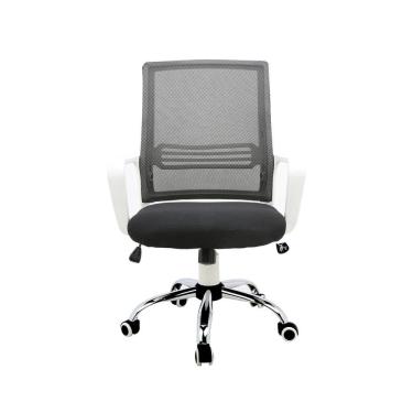 Imagem de Cadeira de Escritório Multilaser Unique Modelo GA210 Preta e Branca