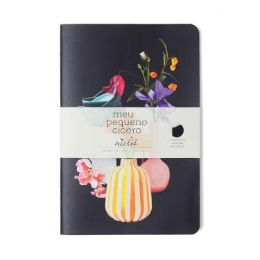 Imagem de Caderneta Meu Pequeno Ciceros Ateliê Pautado 14X21 Preto, Cicero