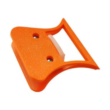 Imagem de Deevoka Fly empate de empate hackle almeza grampo de penas resistente portátil pasta de penas lisadas dispositivo de amarração de mosca para pesca ao ar livre, Feather Clamp L