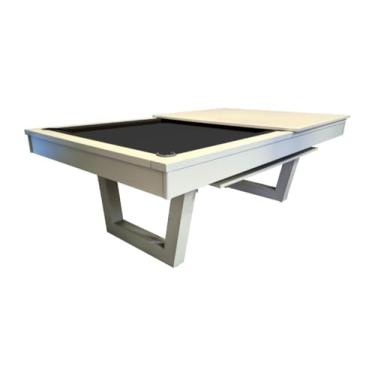 Imagem de Mesa de Sinuca/bilhar com Tampo de Jantar Cor Nude - 2,00 x 1,10 - Preto