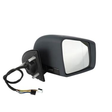 Imagem de Conjunto de espelho retrovisor externo de carro preto e branco compatível com 2005-2011 Mercedes Benz W164 ML350 GL350 ML GL Class Espelho retrovisor elétrico(Primer Gray Right)