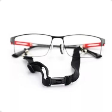 Imagem de Cordao para Óculos de Grau Sol Segurança Cordinha Salva Oculos de Ajuste e Fecho Adulto Infantil para Oculos Firmes Supra Supply (Preto)