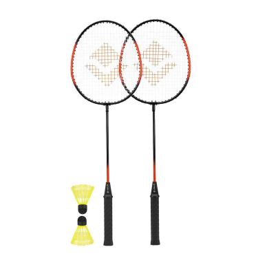 Imagem de Kit Badminton Completo 2 Raquetes e 2 Petecas Vollo-Unissex