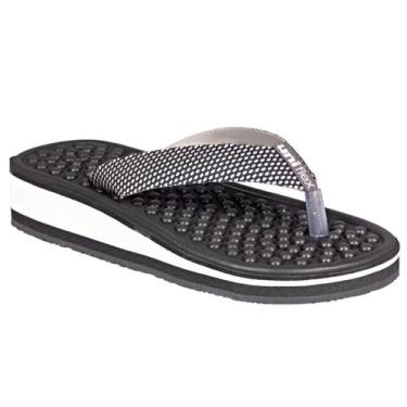 Imagem de Kit Chinelo Ortopédica Para Esporão + Bolinha  Massageadora - Uniflex,