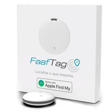 Imagem de Mini Tag Faaftech Rastreador Localizador Buscar Objetos Pets Malas Veí