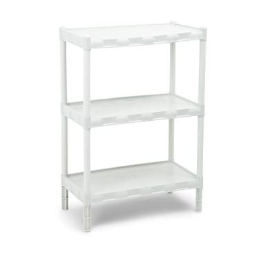 Imagem de Estante Modular Grande Branca 3 Prateleiras Agraplast Cod 780