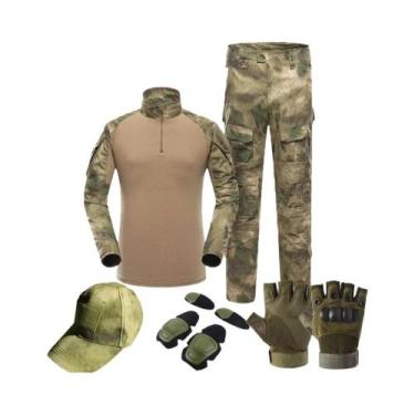 Imagem de Terno Tático Militar de Camuflagem para Paintball, Airsoft e Caça, XXX