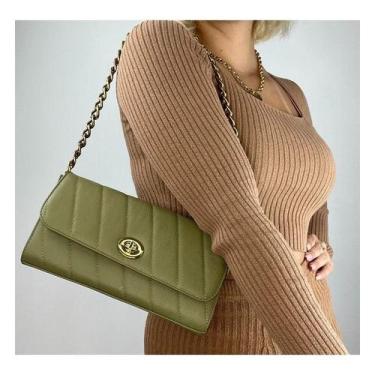 Imagem de Bolsa recuo em couro legítimo b.1053, Verde