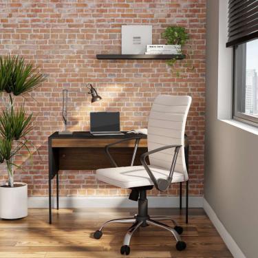 Imagem de Cadeira de Escritório Diretor Giratória Almere Branca