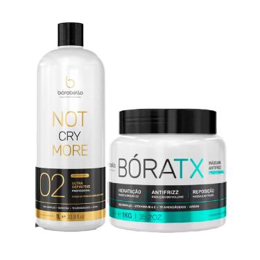 Imagem de Kit Progressiva Não Chore Mais e Máscara BóraTX Bórabella