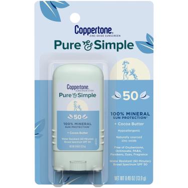 Imagem de Protetor solar em bastão Coppertone Pure and Simple spf 50 14mL
