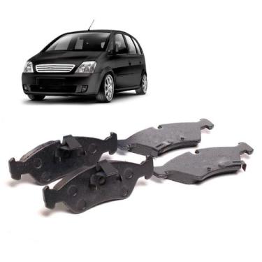 Imagem de Jogo Pastilha Freio Dianteira Meriva Zafira 1109 - METALSYSTEM