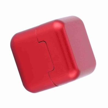 Imagem de Akozon de de Alumínio Mini Suportes de Giz Portátil para Giz para Bilhar, Sinuca ou Jogo de Piscina - Caso de Transportadora Compacta Com Recurso Magnético (Azul) (Vermelho)