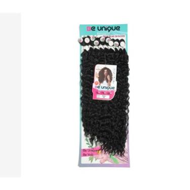 Imagem de Cabelo Bio Vegetal Modelo Gata entrelace Aplique - oem, Cor1-Preto