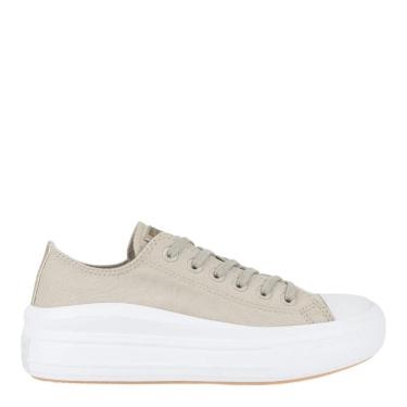 Imagem de Tênis Feminino Converse Chuck Taylor Move Ox Authentic Glam CT16160001 Bege-Feminino