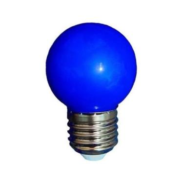 Imagem de Kit 15 Lâmpadas Led Mini Bulbo Bolinhas E27 1w 5 Cores 110/220v - Embu