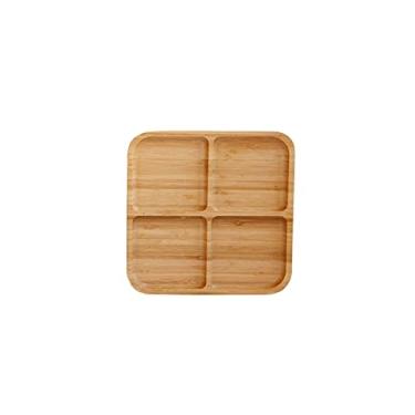 Imagem de Cesta de fruta-pão para cozinha, bandeja de lanche, pratos de alimentação, sobremesa, utensílios de mesa de madeira, suporte de frutas, rack de casamento