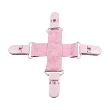 Imagem de DimyFew Lençol de lençol de lençóis Manter lençóis/edredom/tampas/cobertores de emaranhamento de torcer na lavadora na lavadora ou secadora robusta, Rosa