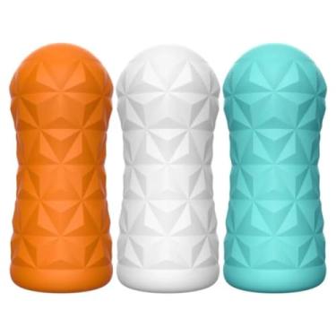 Imagem de Masturbador Big Egg Victoria Com Texturas Massageadoras Prazer Intenso Sensações Únicas