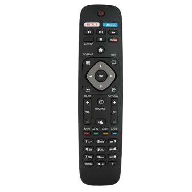 Imagem de Controle remoto de substituição compatível com Philips Smart TV 49PFL4909 49PFL4909/F7 49PFL4909F7 50PFL4909 50PFL4909F7 50PFL4909/F7 55PFL4609 55PFL4609/F7