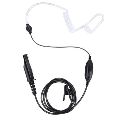 Imagem de UV9R Ptt Fone de ouvido de rádio bidirecional, fone de ouvido de vigilância de tubo acústico para Baofeng Walkie Talkie uv 9r pro Plus v2 gmrs xr 9g gt-3wp a58 a58s bf 9700 R760 5s