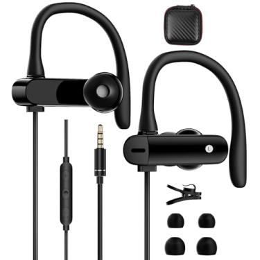 Imagem de Fones de ouvido intra-auriculares com fio para estudantes escolares com cancelamento de ruído de 3,5 mm, fones de ouvido intra-auriculares para tablets, iPod, iPad, MP3, iPhone, Samsung, computador