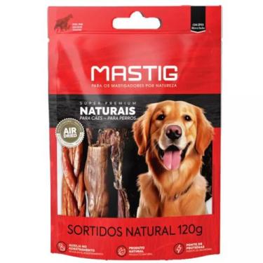 Imagem de Petisco Sortido Natural Mastig Super Premium Naturais para Cães 120grs