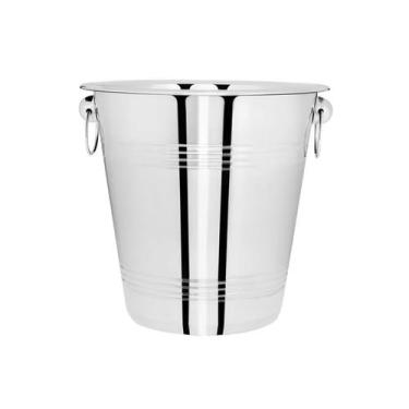Imagem de Balde para Garrafas 4,6 Litros Aço Inox Weck