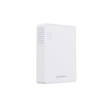 Imagem de Mini Nobreak Marsriva KP3, 18W, 3 saídas DC, USB, 10.000mAh, Branco - 