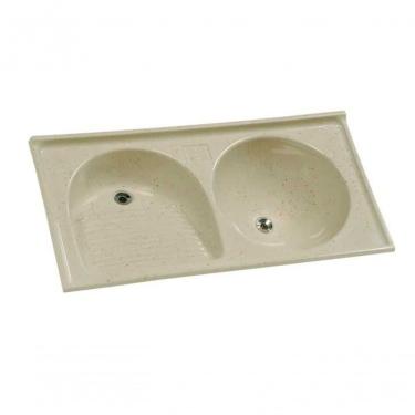 Imagem de Tanque Rorato Sintetico Duplo 35lt 110x 55cm Travertino