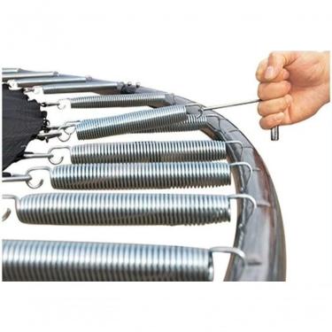 Imagem de Kit De 10molas De 18cm Bicônicas Galvanizadas Henri Trampolim P/cama Elástica