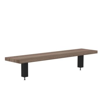 Imagem de Prateleira Divisor Central 1300x203mm Pccp130 Walnut/preto