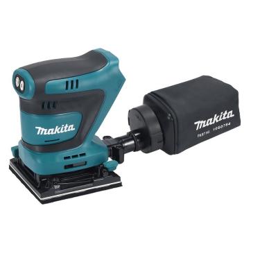 Imagem de Lixadeira Orbital Sem Fio 18v Com 2 Baterias Carregador Maleta Mak-pac Saco Coletor Dbo480rtj Makita
